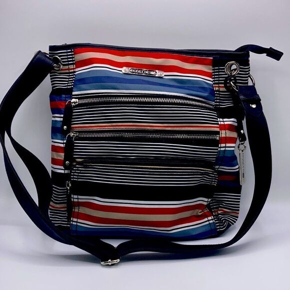 Women’s Canvas Crossbody Bag Purse With Adjustable Strap - Picture 1 of 7